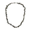 Labradorit - náhrdelník z kamínků 45 cm 