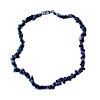 Sodalit - náhrdelník z kamínků 90 cm (poslední kus) 
