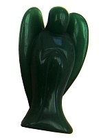 Anděl - figurka, zelený avanturín 