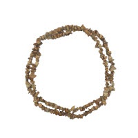 Jaspis obrázkový - náhrdelník z kamínků 90 cm 
