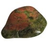 Jaspis unakit - kámen tromlovaný menší 