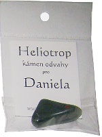 Kámen pro jméno od D Dušan (heliotrop)
