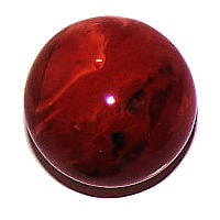 Jaspis mokait - kamenná koule - červená, 148 g, 4,8 cm