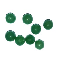 Zelený avanturín - kulička 6 mm - šňůra cca 60 ks (cena za kuličku 4 Kč)