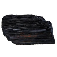 Turmalín černý - kámen surový vážený 20 g (12-20 kousků)
