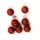 Jaspis červený - kulička 6 mm - jedna kulička