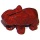 Slon - kamenná figurka střední jaspis červený